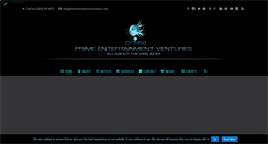 Desktop Screenshot of primeentertainmentventures.com